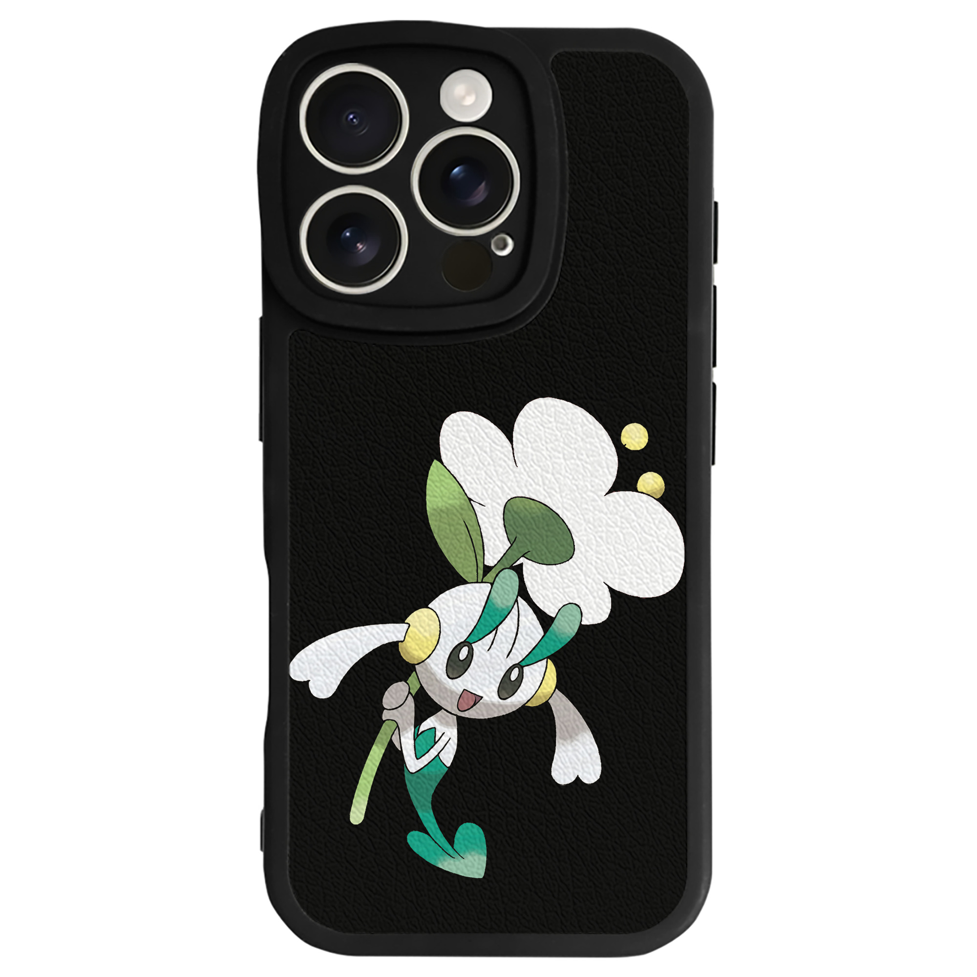 （画像用） ポケットモンスター Pokémon 【iPhone 16シリーズ対応】シリコンスマホケース（レザー調） 材質：シリコン